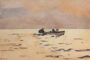 Winslow Homer Rowing Home (mk44) oil painting